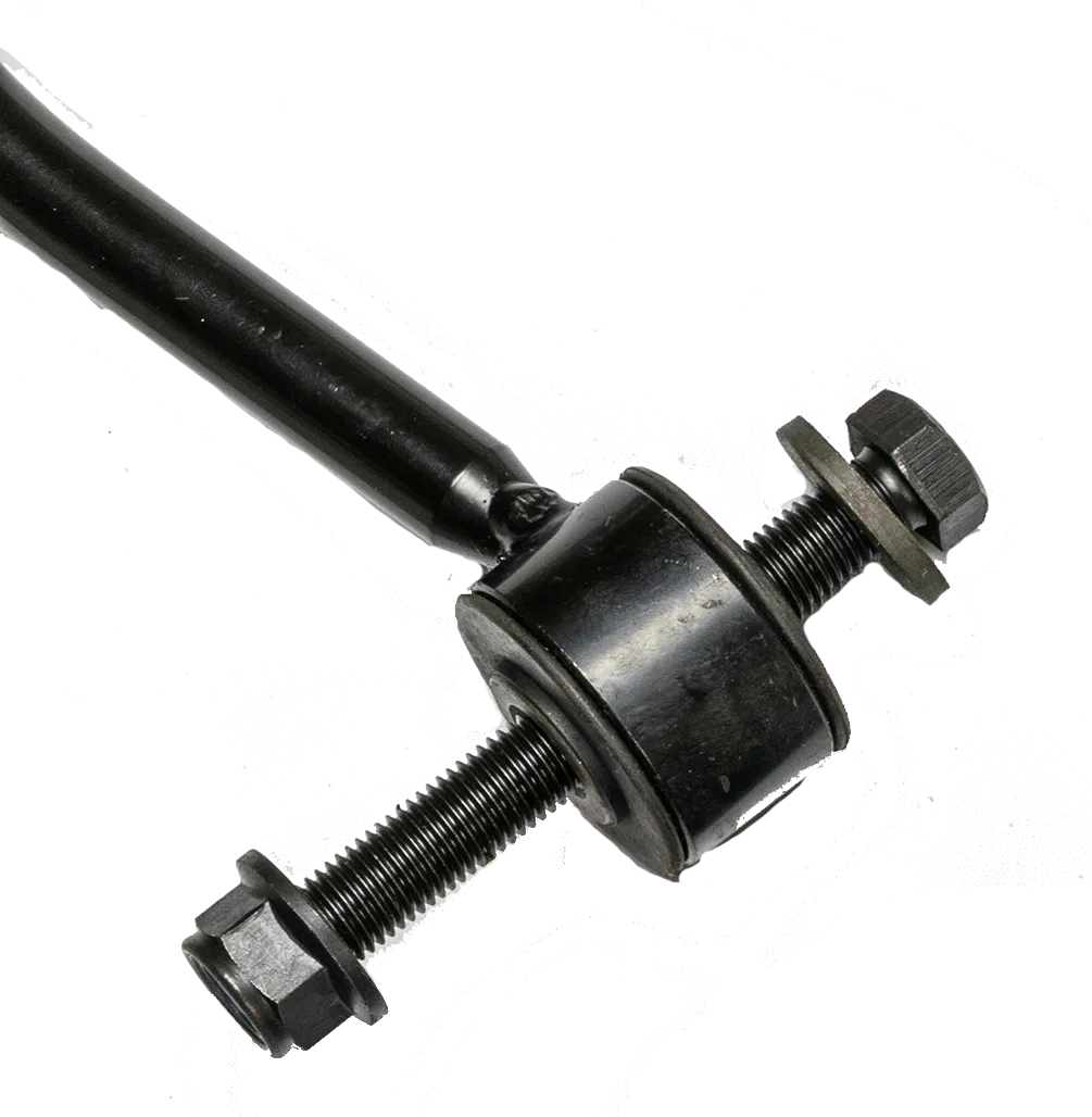 Weißes Autoteil. Satz neuer Autoteile aus Metall.